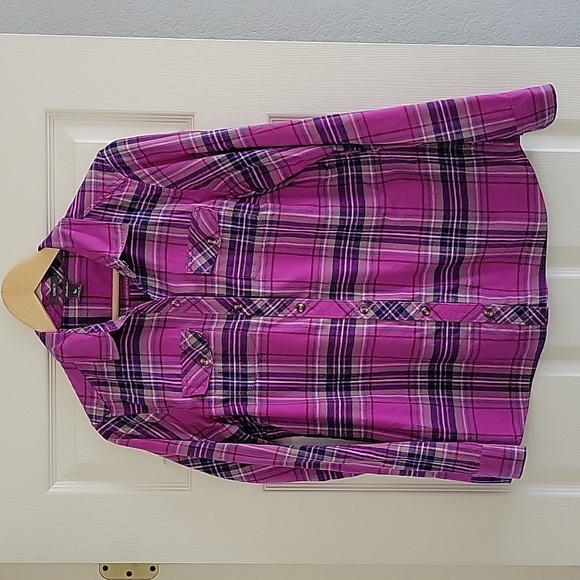 COPY - Eddie Bauer Cowgirl Barbie Flannel - Picture 4 of 11